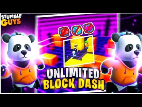 STUMBLE GUYS LIVE🔥 UNLIMETED BLOCK DASH SEVER INW