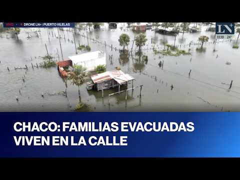 Inundaciones en Chaco:  el super niño arrasa El Litoral