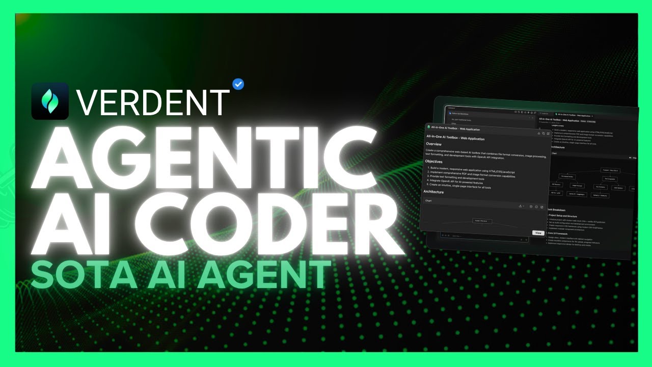 Verdent: NEW Agentic Coder IS POWERFUL! Can Build ANYTHING! (Sub Agents + SOTA)