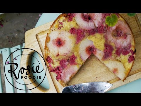 Peach Melba Cake | Rosie Foodie | #TBT Ep.1