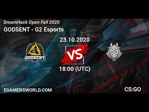 GODSENT vs. G2 at DreamHack Open Fall 2020