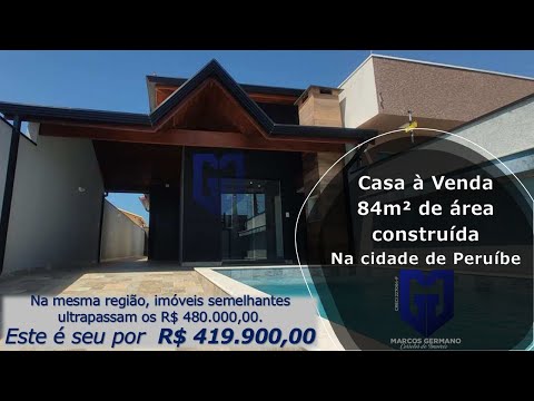 Casa à venda em Peruíbe | Estância Flora Rica | com 2 dormitórios | 86m² | Piscina | 1.6 km da praia