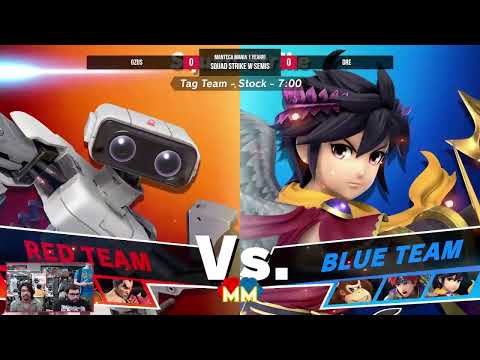 Manteca Mania 12 - Winner's Semis - Dre vs Gzus - Squad Strike
