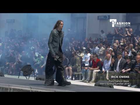 RICK OWENS Paris Fashion Week Men's Spring/Summer 2019