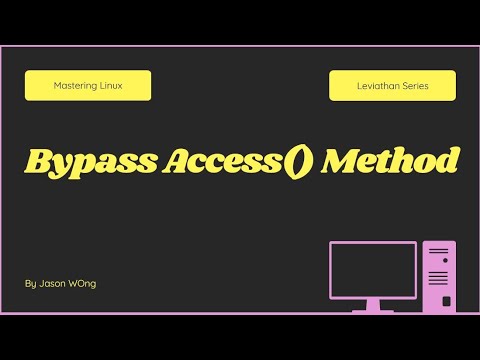 Mastering Linux | CTF | OverTheWire | Leviathan | Level 3 |  Bypassing access() Check