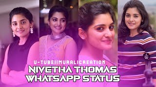 Nivetha Thomas Smile WhatsApp Status Video 💞 Nivetha Thomas Cute Expression 💞 Murali Creation