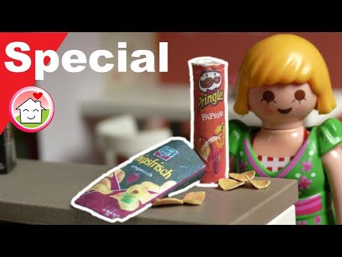 Pimp my PLAYMOBIL - Chips basteln mit Familie Hauser - Playmobil film deutsch