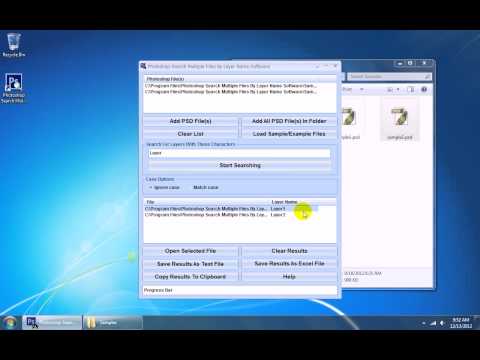 Photoshop Search Multiple Files By Layer Name Software