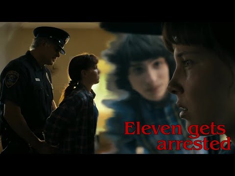 Stranger Things S4E3 Clip - Eleven gets arrested