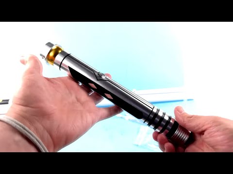 Ahsoka Tano Inspired Neopixel Lightsaber by NSABERS Video Review