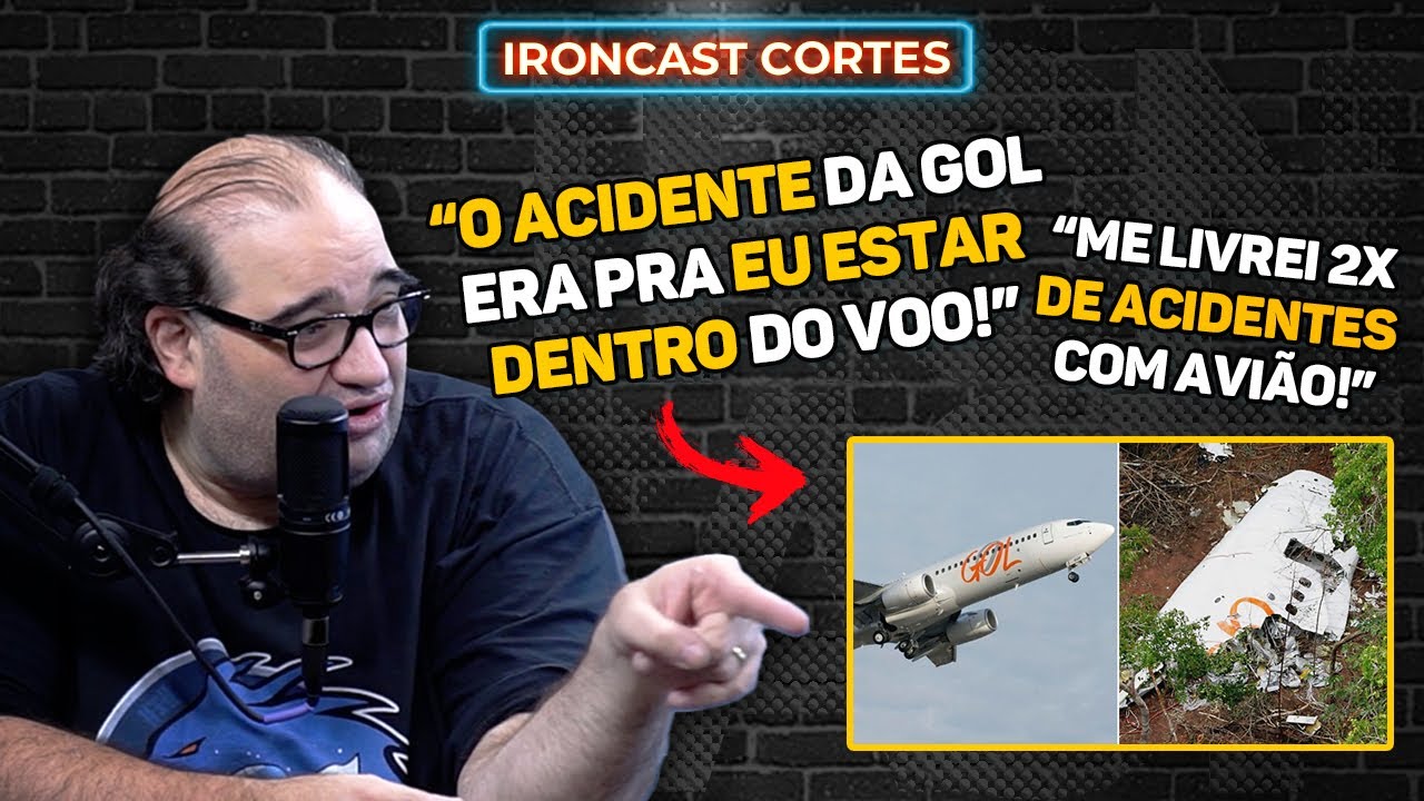 O DIA QUE O SERJÃO DOS FOGUETES SE LIVROU DA M#RTE (HISTÓRIAS DE AVIÃO) – IRONCAST CORTES