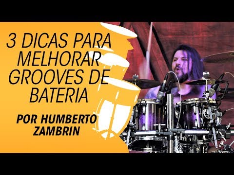 3 dicas para melhorar grooves de bateria