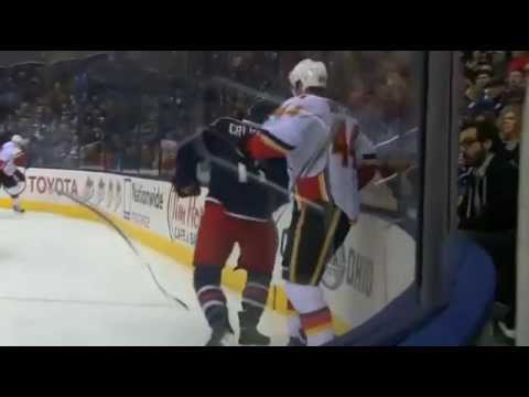 Matt Calvert nails Chris Butler