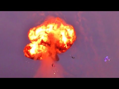 NIGHT PYROS RC PLANES AT WESTON PARK INTERNATIONAL - 2022