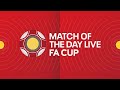The Emirates FA Cup Live: 2022/2023 - First Round Draw - Monday 17th October 2022