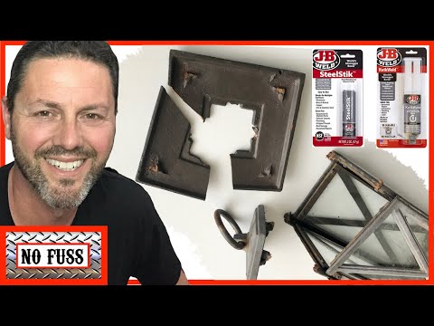 DIY | How to Fix Cast Iron with JB WELD | No Fuss