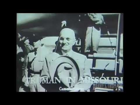 MP76-43  News Clips of the President in Washington and Missouri - 1949