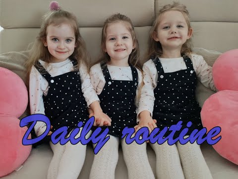 Nasza domowa mini-Rutyna - vlog | Imieniny Klary | Marzenie Anielki || Daily routine.