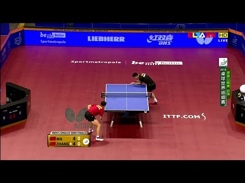 2016 German Open (Ms-SF1) MA Long - ZHANG Jike  [HD] [Full Match/Chinese]