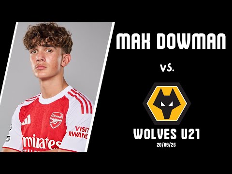Max Dowman vs Wolves U21 | Arsenal 3-2 PL2 Highlights | Youngest Ever Goalscorer! (20/09/25)