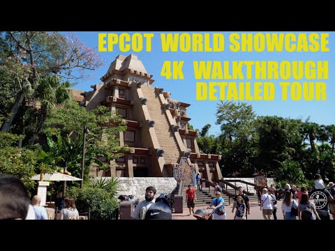 EPCOT World Showcase Complete 4K Walkthrough Tour | Walt Disney World 2019 Orlando Florida