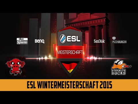Mysterious Monkeys vs. Dynamite Ducks | Halbfinale, ESL Wintermeisterschaft 2015 | Game 1