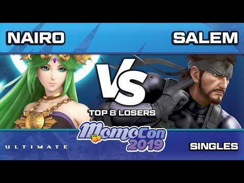 Momocon 2019 SSBU - NRG | Nairo (Palutena) vs. MVG | Salem (Snake) Ultimate Top 8 Losers