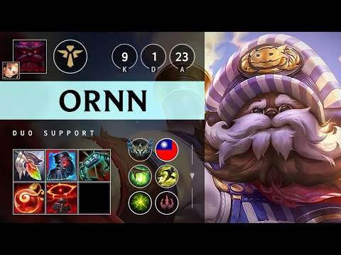 Ornn Support vs Blitzcrank - TW Challenger Patch 25.17
