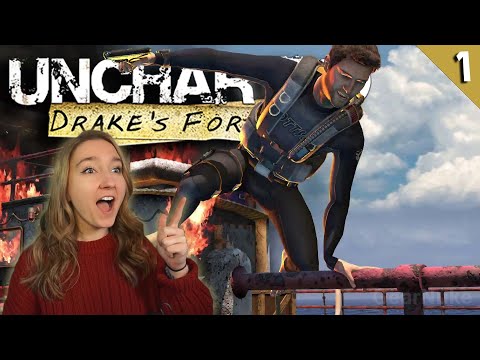 FIRST TIME EVER PLAYING THE UNCHARTED SERIES! - I'm SO Excited - Blind Playthrough Part 1