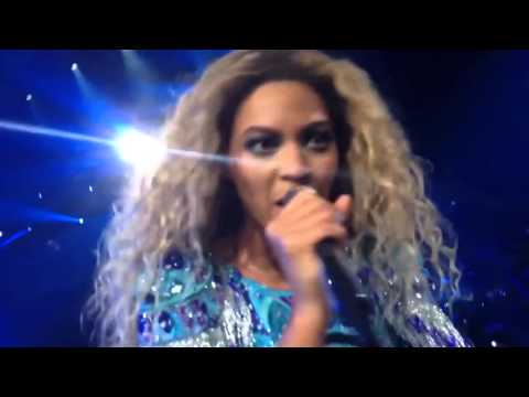 Beyonce shocked by her fan singing