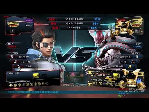 yeonarang (hwoarang) VS eyemusician (yoshimitsu) - Tekken 7 Season 4