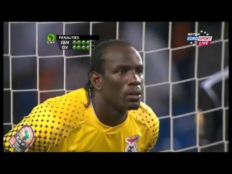 Zambie VS cote d'ivoire Finale 2012 PENALTY
