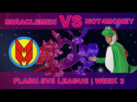Flash 5v5 League - Not4Money vs The Miracle Men - Week 3