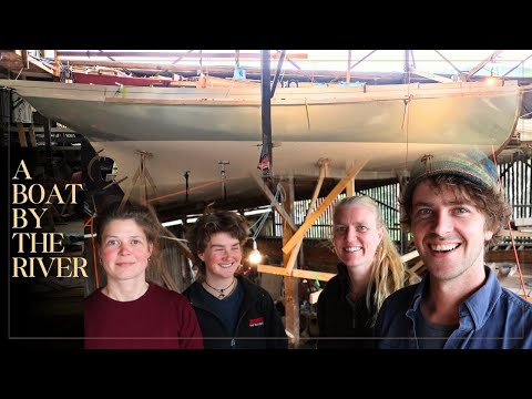 Big Bulwark planks are on! Some help building our wooden sailing boat and cockpit coaming. DIY Ep73