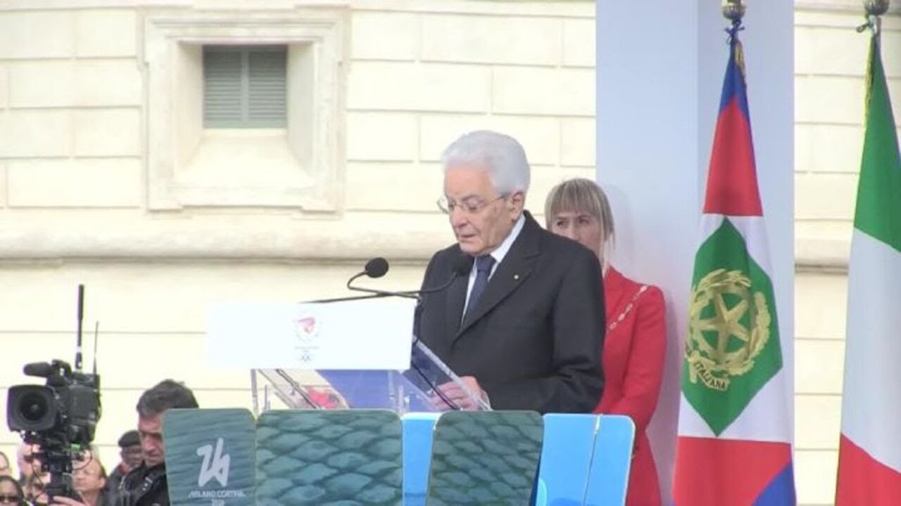 Milano Cortina 2026, Mattarella: "L'Italia ha chiesto che la tregua olimpica venga rinnovata"