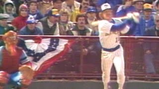 WS1982 Gm5: Yount's solo shot is fourth hit of game