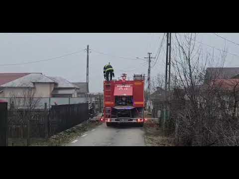 Incendiu în Budeasa, la o anexă gospodăreasca