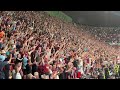 BUBBLES PLAYED AT FULL TIMES EUROPA CONFERENCE LEAGUE WINNERS