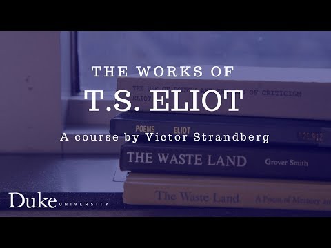 The Works of T.S. Eliot 08: Preludes