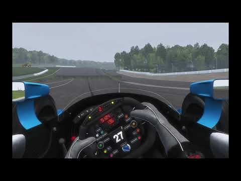 rFactor 2 IndyCar Barber Round 4 80% Difficulty