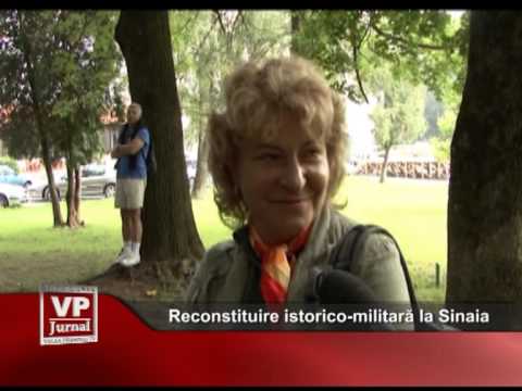Reconstituire istorico-militară la Sinaia