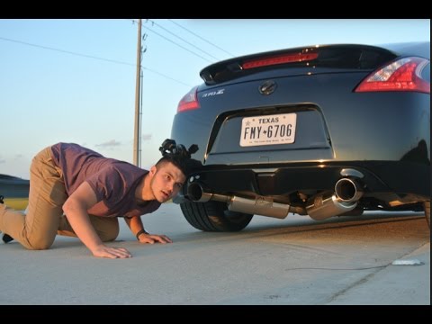 CRAZY SOUNDING Nissan 370Z with aFe Takeda Exhaust! REVS, Accelerations & More!!!