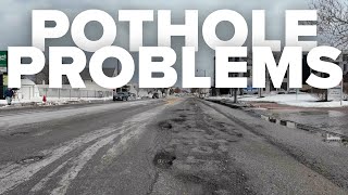 It's pothole season once again in WNY; What you can do to report road issues