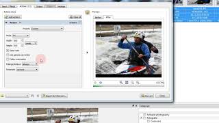 Image batch processing using XnView MP