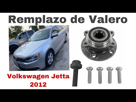 REMPLAZO DE VALERO VOLKSWAGEN JETTA 2012 | FRONT WHEEL HUB BEARING ASSEMBLY