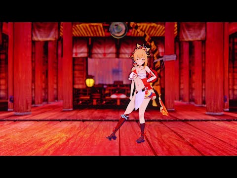 【Genshin Impact MMD / 4k 60p】Yoimiya Abracadabra Fixed cam