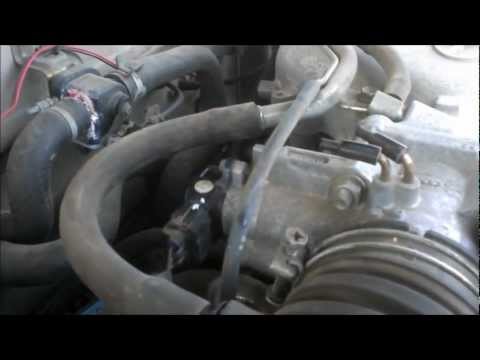 Throttle Position Sensor replacement in a Toyota Tacoma.  TPS install vid.