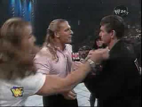 Monday Night Raw 9-29-97 HHH HBK