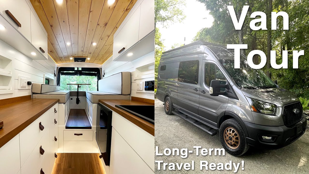 This "Livable" Camper Van Offers Home-Like Comfort in a Tiny but ...