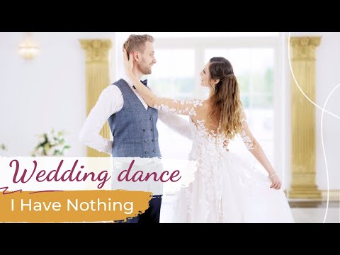 I Have Nothing - Whitney Houston 💖 Wedding Dance ONLINE | First Dance Choreography